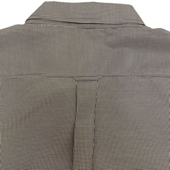 Oobe Team Style Chikfila Blue and White Check Long Sleeve Button Down Shirt Sz X - Picture 12 of 16